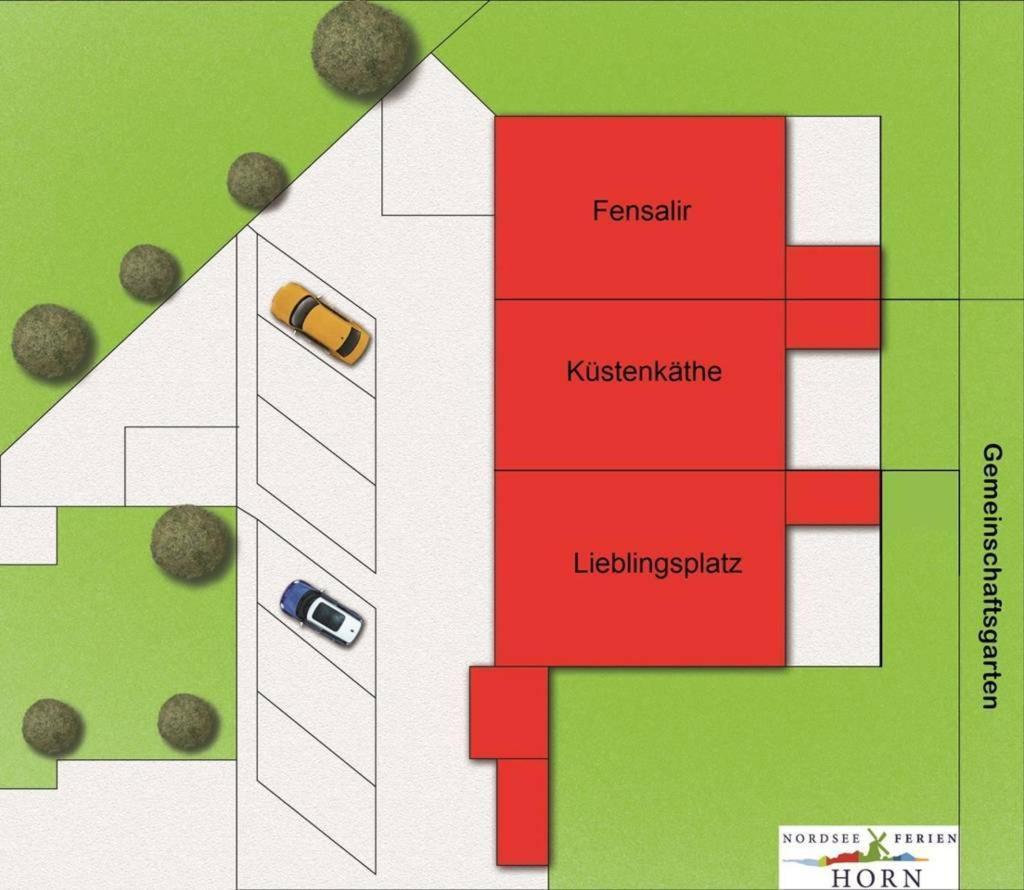 Apartmán Lieblingsplatz Dornumersiel Exteriér fotografie